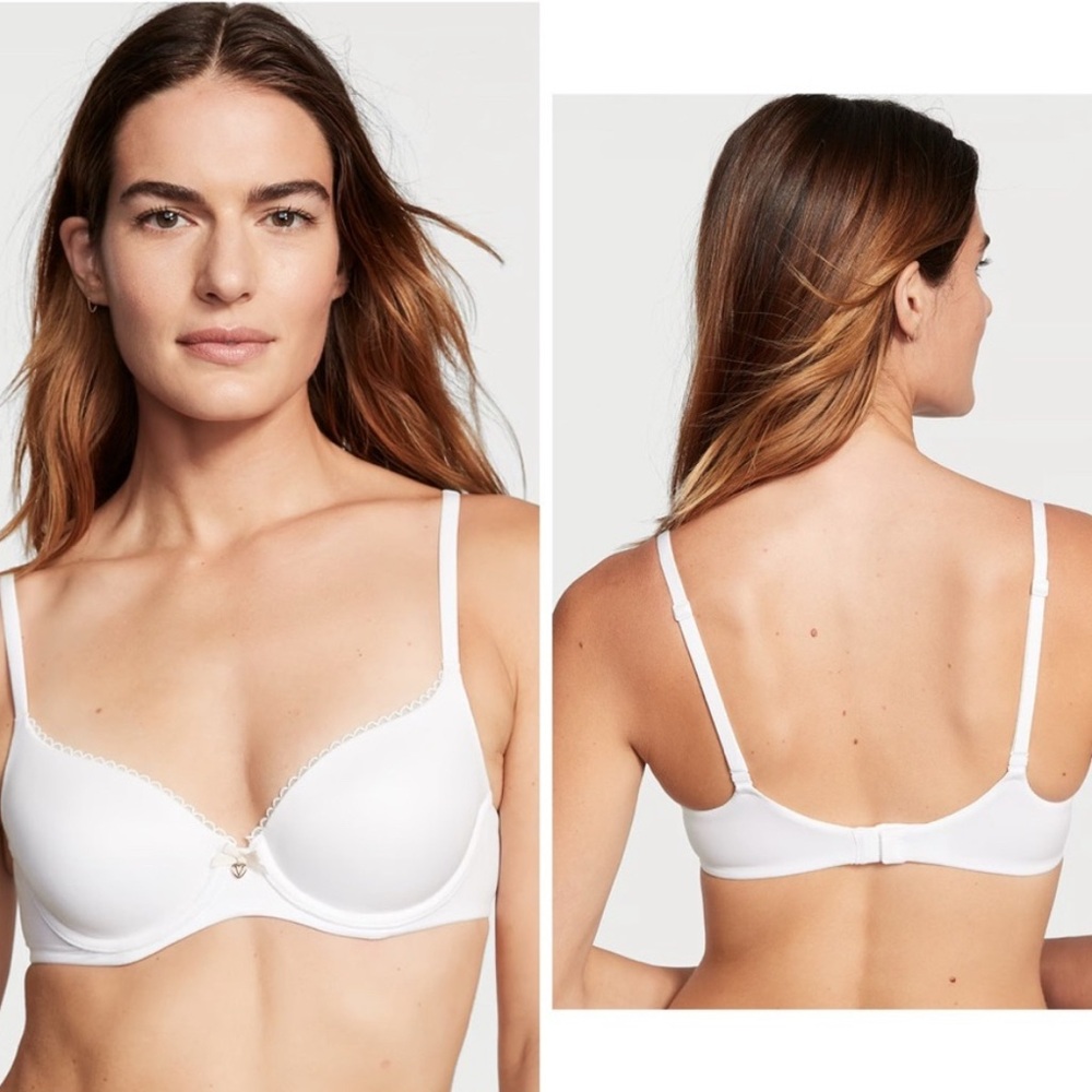 Victoria's Secret White Demi Lined Bra Size 36 D